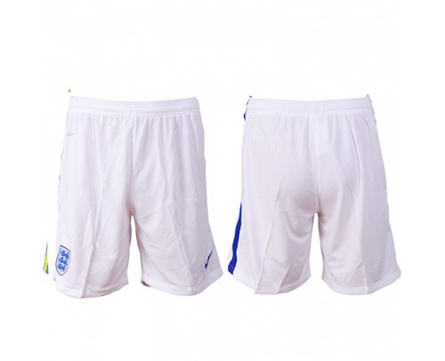 England Blank Home Soccer Country Shorts