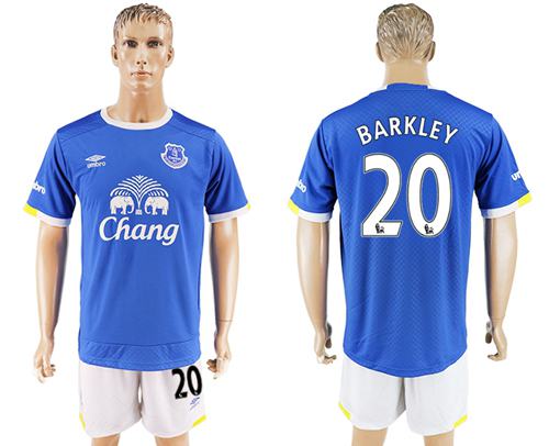 Everton 20 Barkley Home Soccer Club Jersey