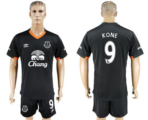 Everton 9 Kone Away Soccer Club Jersey