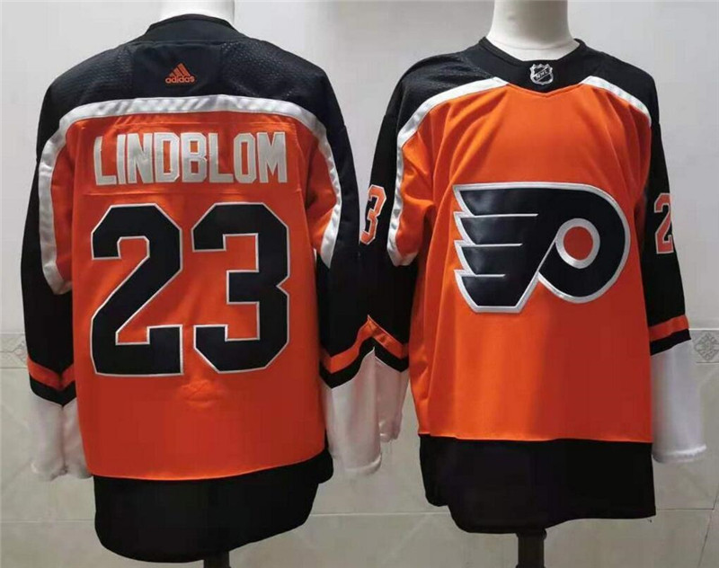 Flyers 23 Oskar Lindblom Orange 2020 New Adidas Jersey