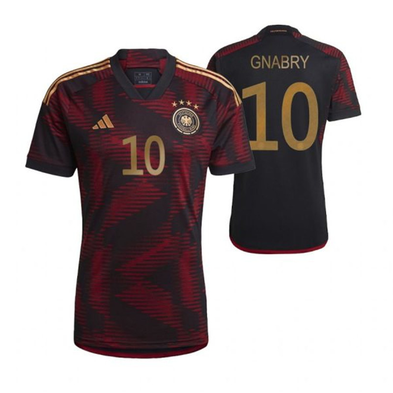 Germany 10 GNABRY Away 2022 FIFA World Cup Thailand Soccer Jersey