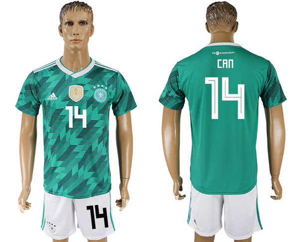 Germany 14 CAN Away 2018 FIFA World Cup Soccer Jersey