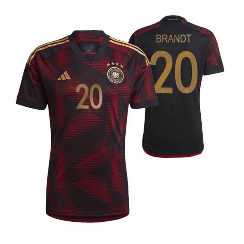 Germany 20 BRANDT Away 2022 FIFA World Cup Thailand Soccer Jersey