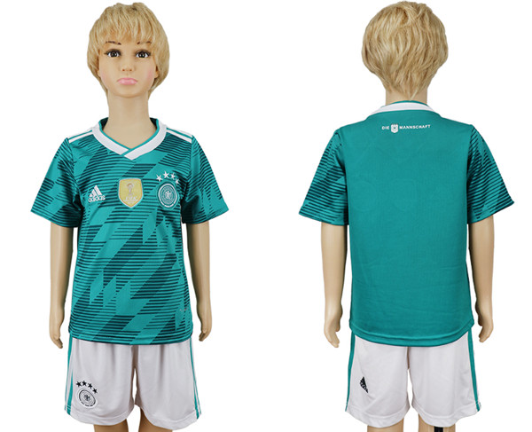Germany Away 2018 FIFA World Cup Youth Soccer Jersey