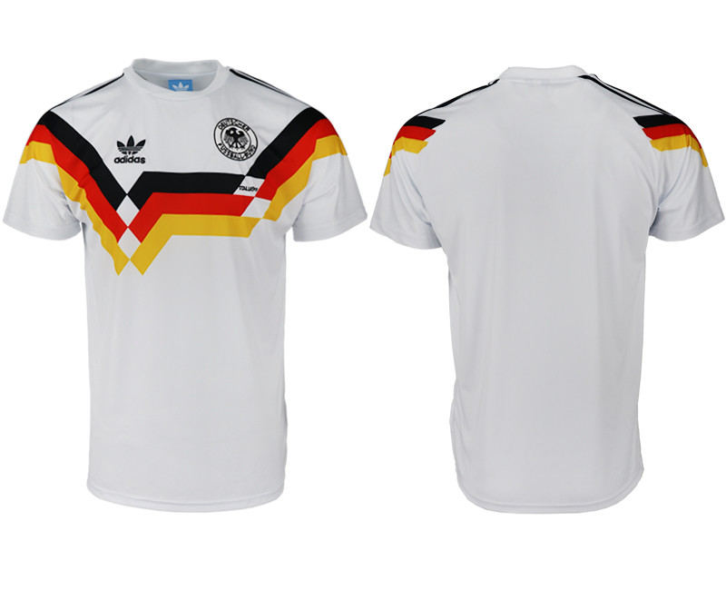 Germany Home Retro 2018 FIFA World Cup Thailand Soccer Jersey
