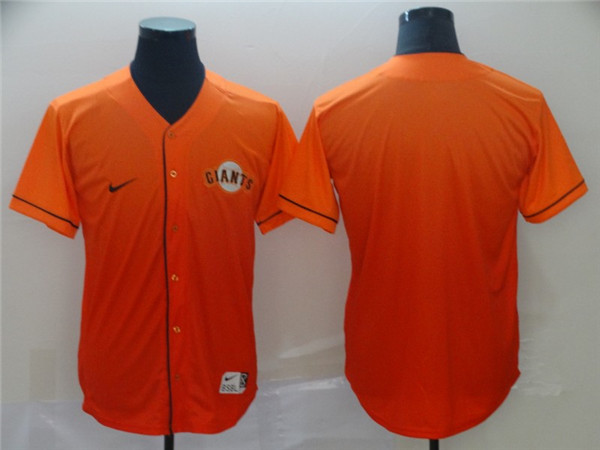 Giants Blank Orange Drift Fashion Jersey