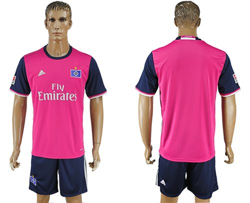 Hamburg Blank Away Soccer Club Jersey