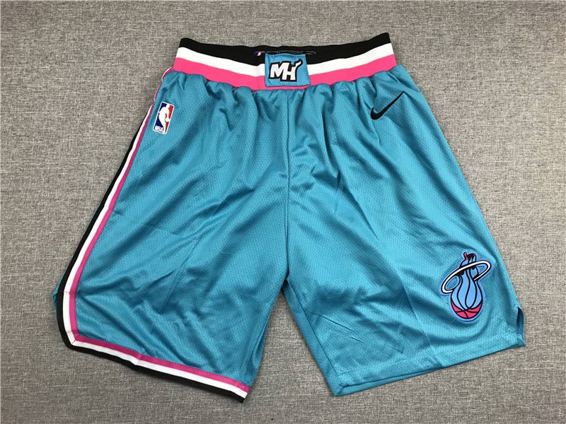 Heat Blue City Edition Nike Swingman Shorts