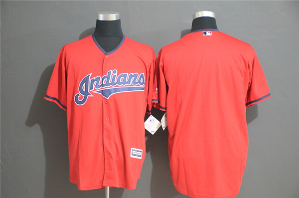 Indians Blank Red Cool Base Jersey