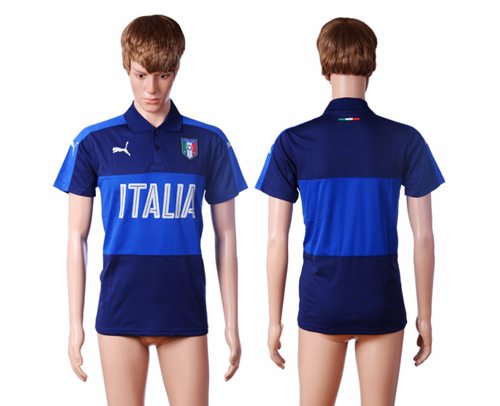 Italy Blue Polo Shirts