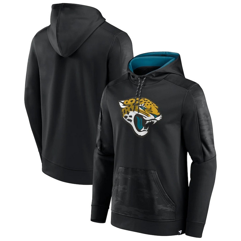 Jacksonville Jaguars Fanatics Branded On The Ball Pullover Hoodie Black