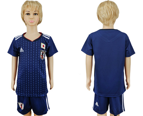 Japan Youth Home 2018 FIFA World Cup Soccer Jersey