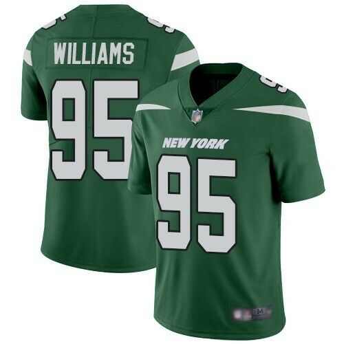 Jets 95 Quinnen Williams Green 2019 NFL Draft First Round Pick Vapor Untouchable Limited Jersey