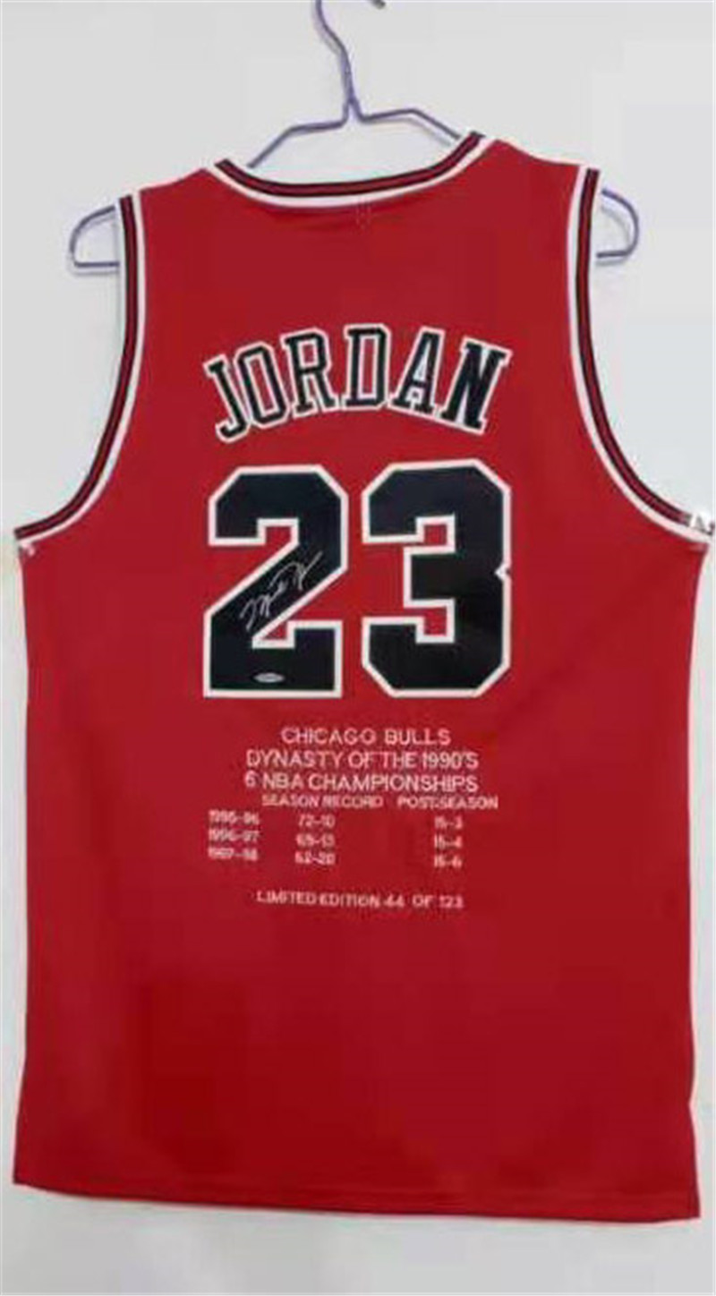 Jordan 95 98 three consecutive signature limited edition