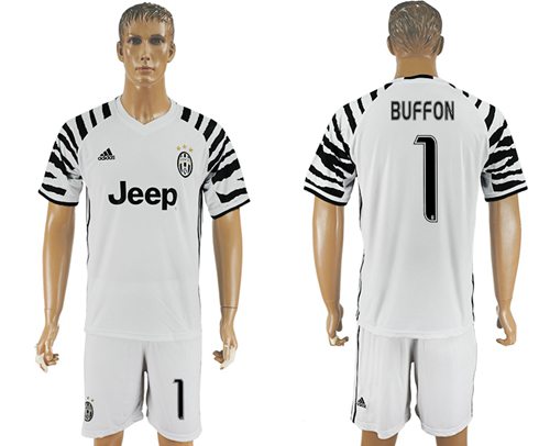 Juventus 1 Buffon SEC Away Soccer Club Jersey