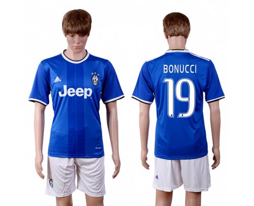Juventus 19 Bonucci Away Soccer Club Jersey