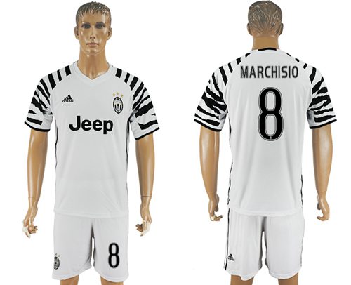 Juventus 8 Marchisio SEC Away Soccer Club Jersey