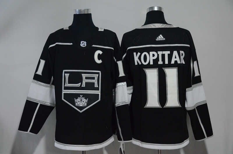 Kings 11 Anze Kopitar Black  Jersey