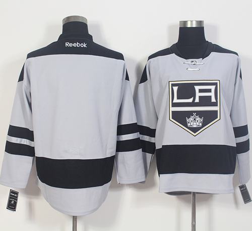 Kings Blank Gray Alternate Stitched NHL Jersey