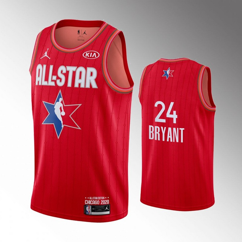 Lakers 24 Kobe Bryant Red 2020 NBA All Star Jordan Brand Swingman Jersey
