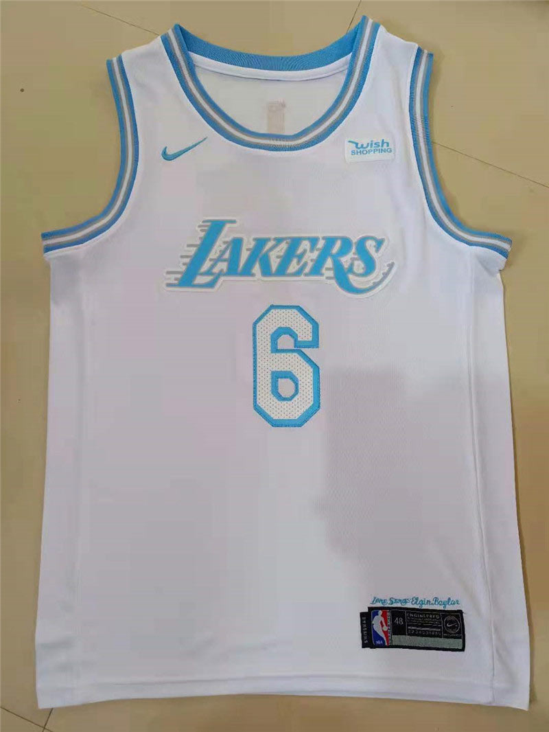 Lakers 6 James White Jersey