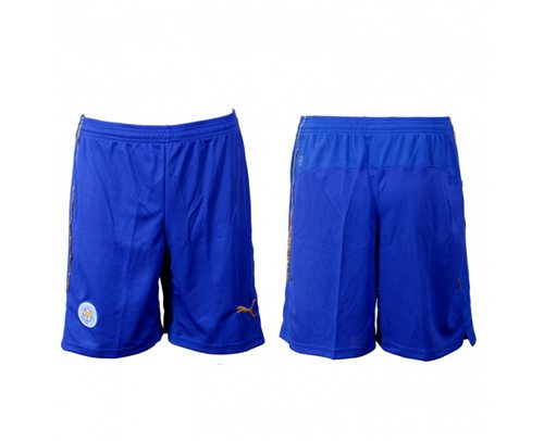 Leicester City Blank Home Soccer Shorts