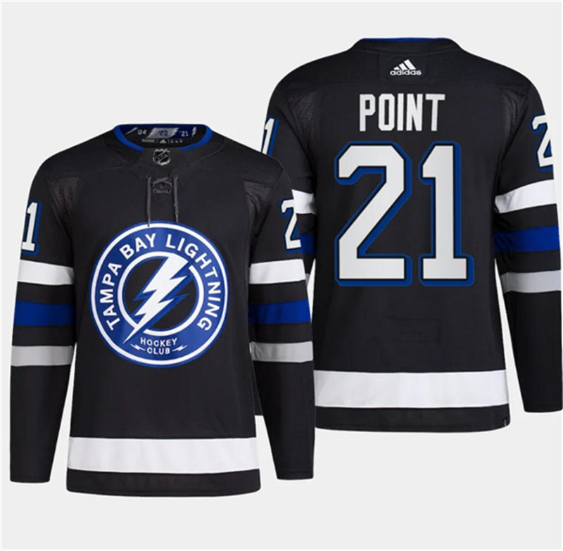 Lightning 21 Brayden Point Black 2024 NHL Stadium Series Adidas Jersey