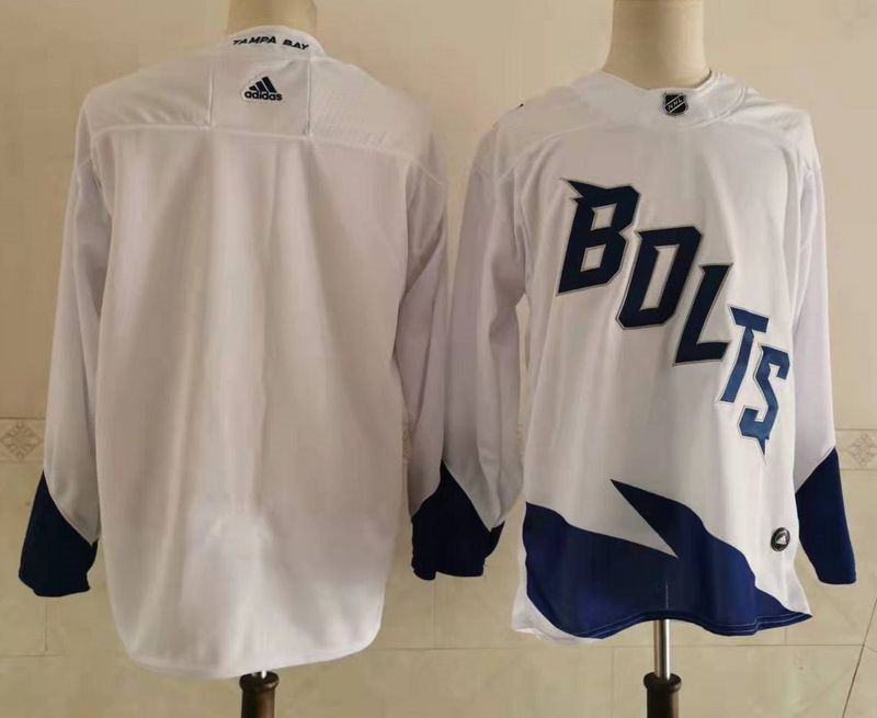 Lightning Blank White 2022 NHL Stadium Series Adidas Jersey