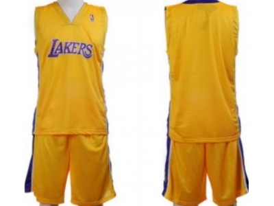 Los Angeles Lakers Blank Yellow Suit