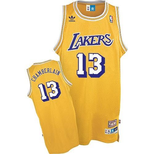 Los Angeles Lakers Chamberlain 13 Blue Throwback Jerseys