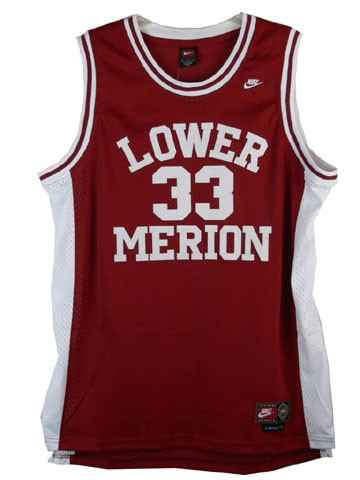 Lower Merion 33 Kobe Bryant Red Throwback Jerseys