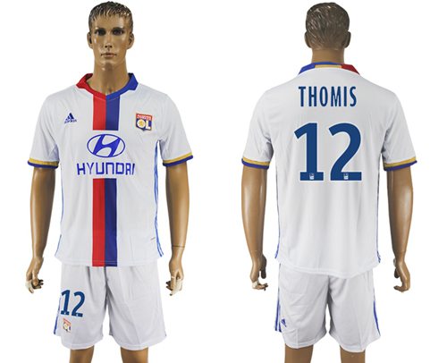 Lyon 12 Thomis Home Soccer Club Jersey