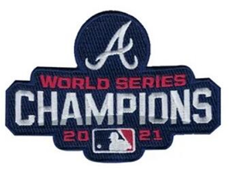 MLB Atlanta Braves 2021 World Series Champions Patch