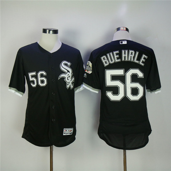 MLB Chicago White Sox 56 Mark Buehrle Black Flexbase Baseball Jerseys