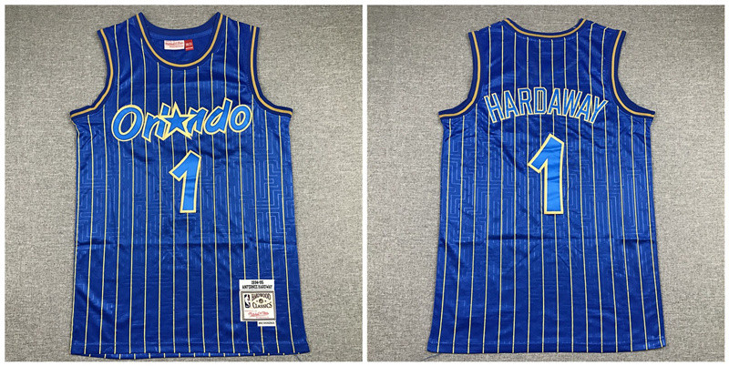 Magic 1 McGrady Blue 1994 95 Hardwood Classics Jersey