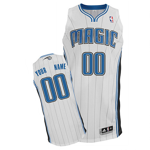Magic Personalized Authentic White NBA Jersey