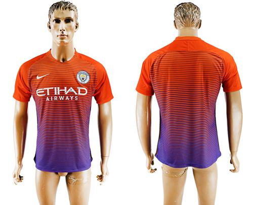 Manchester City Blank Sec Away Soccer Club Jersey