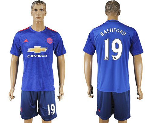 Manchester United 19 Rashford Away Soccer Club Jersey