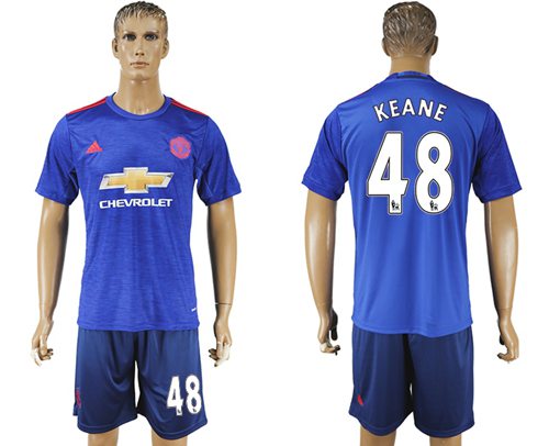 Manchester United 48 Keane Away Soccer Club Jersey