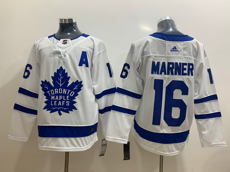 Maple Leafs 16 Mitchell Marner White Adidas Jersey