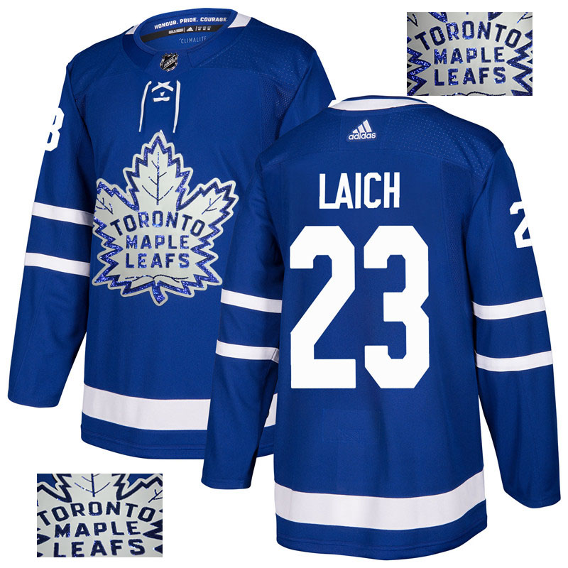 Maple Leafs 23 Brooks Laich Blue  Jersey