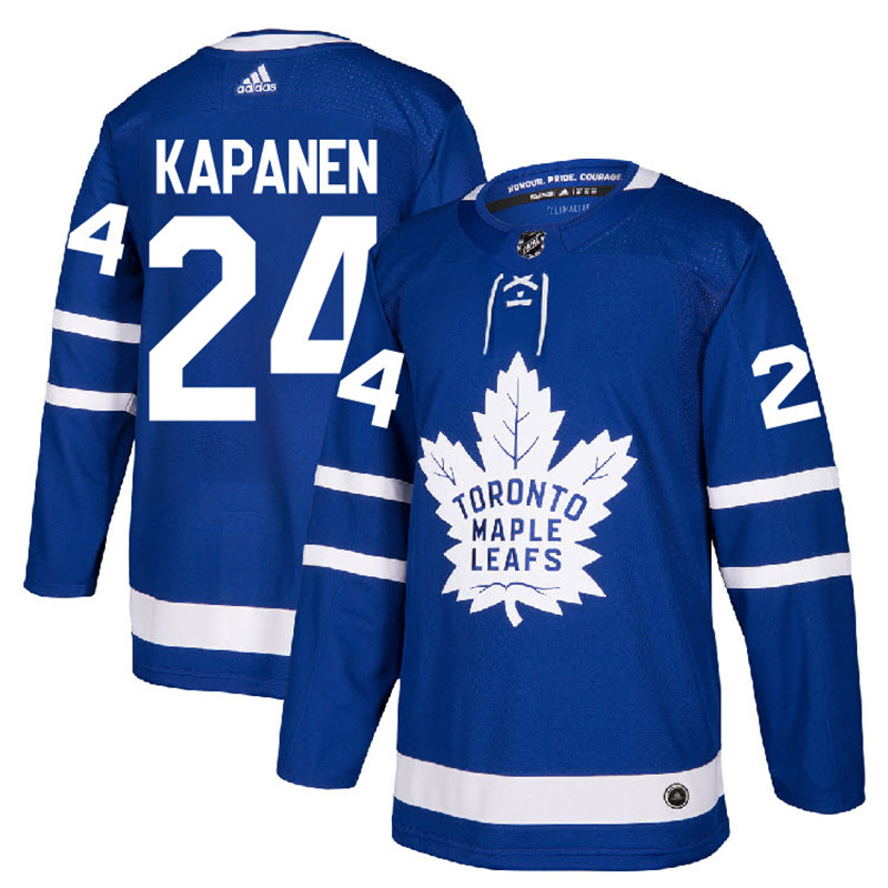 Maple Leafs 24 Kasperi Kapanen Blue Adidas Jersey