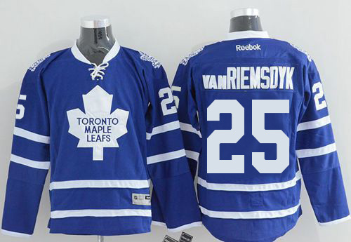 Maple Leafs 25 James Van Riemsdyk Blue Stitched NHL Jersey