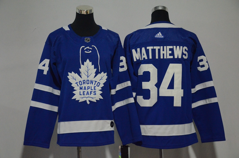 Maple Leafs 34 Auston Matthews Blue Youth  Jersey