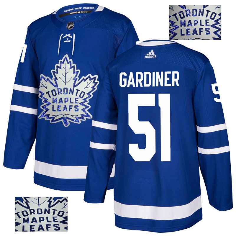 Maple Leafs 51 Jake Gardiner Blue  Jersey