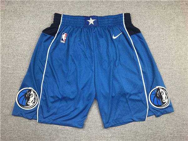 Mavericks Blue Nike Shorts