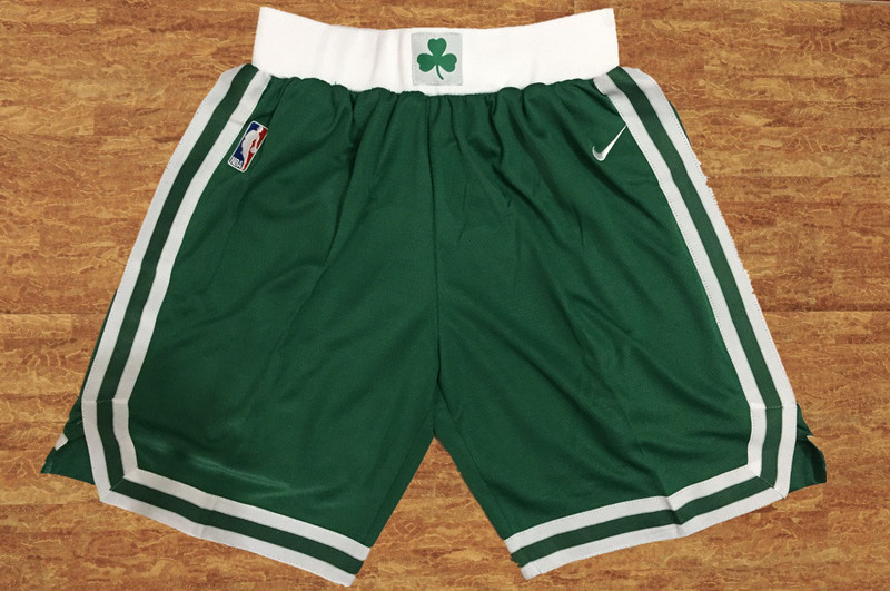 Men's Boston Celtics Green  NBA Shorts