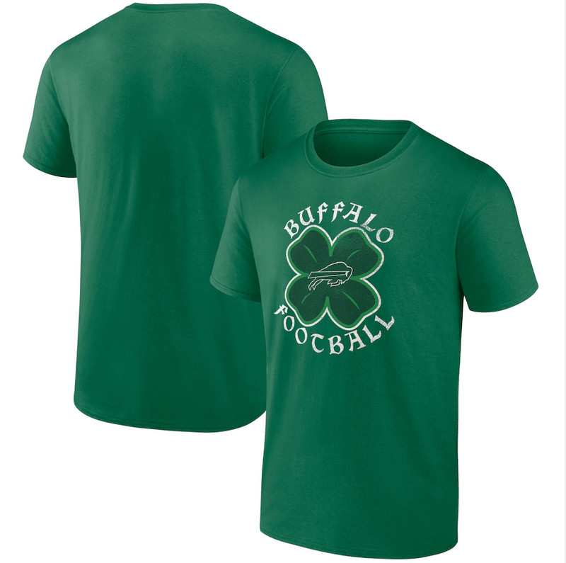 Men's Buffalo Bills Fanatics Branded Green Big & Tall Celtic T Shirt