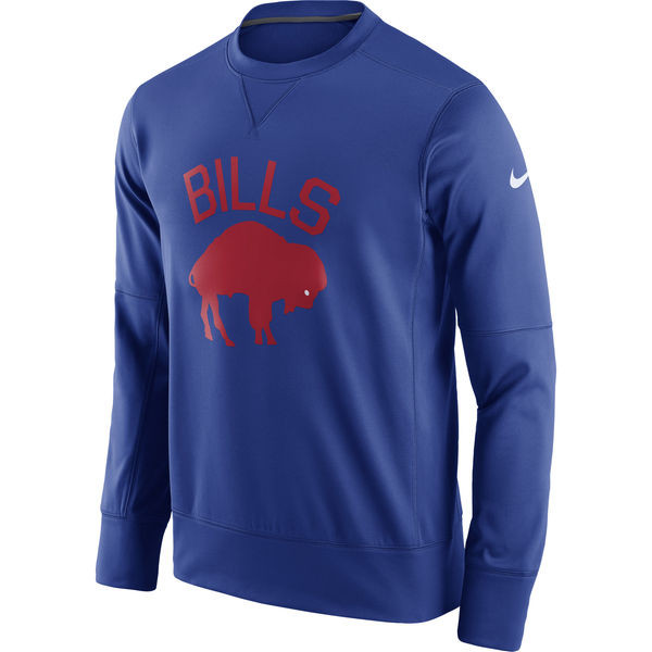 Men's Buffalo Bills  Royal Circuit Alternate Sideline Performance Sweatshirt