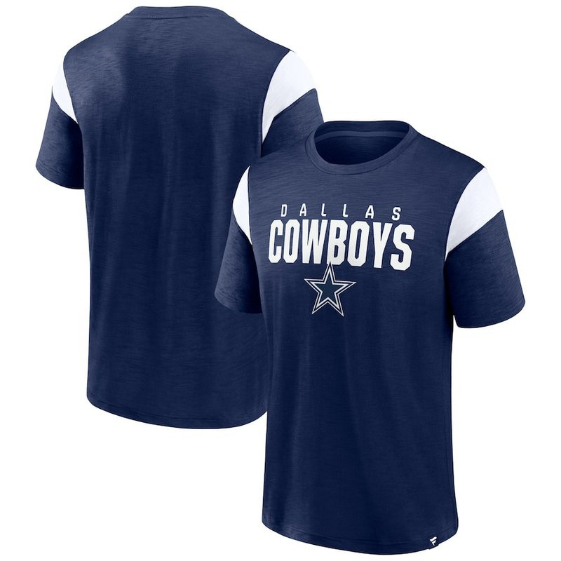 Men's Dallas Cowboys Fanatics Branded Navy Home Stretch Team T Shirt